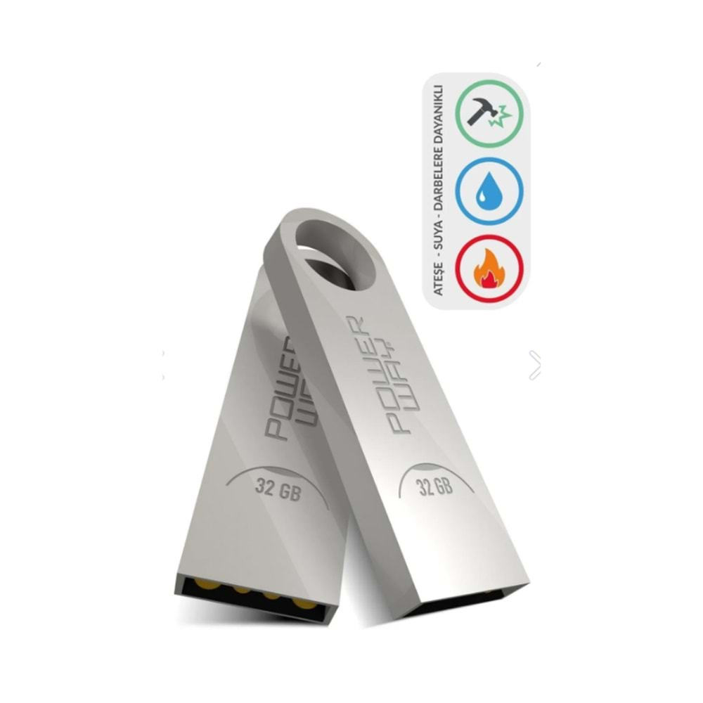 POWERWAY 32 GB METAL USB BELLEK