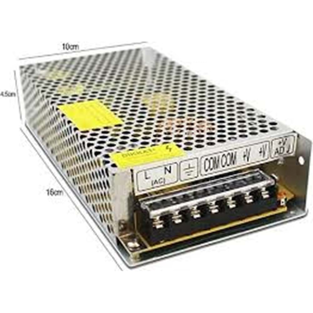 S-LINK 12V 1O A METAL KASA ADAPTÖR