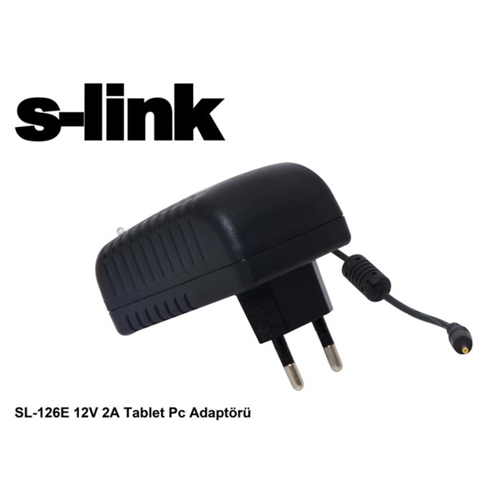 S-link SL-126E 12V 2A Tablet Pc Adaptörü