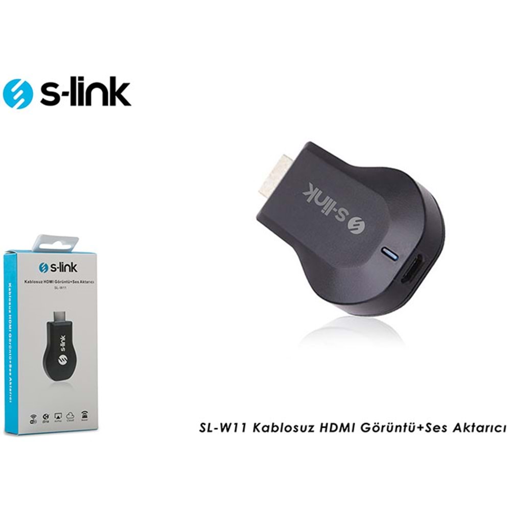 S-link SL-W11 Kablosuz HDMI Görüntü+Ses Aktarıcı