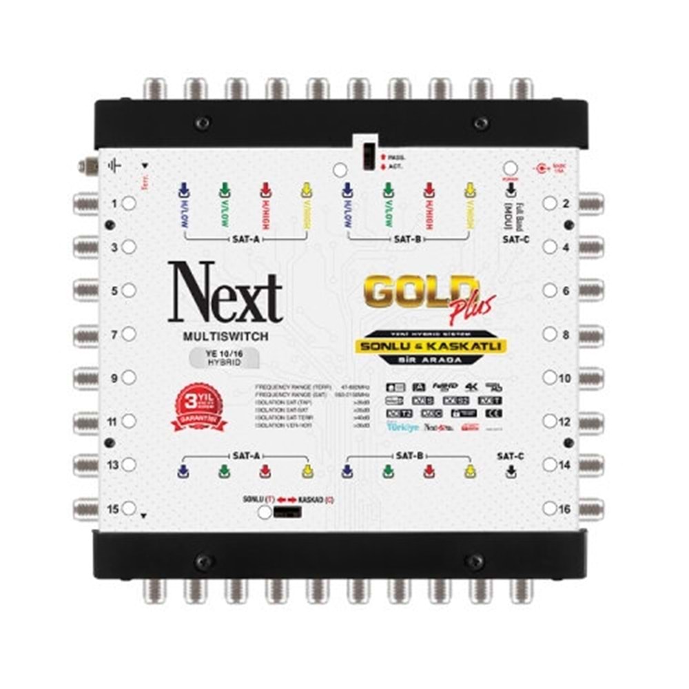 NEXT YE-10/16 HYBRID MULTISWITCH