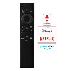 WEKO KL SAMSUNG RM-G2300 V2 NETFLIX-PRIME VIDEO-SAMSUNG TV PLUS- DISNEY+ TUŞLU SES KOMUTLU LCD-LED TV KUMANDA