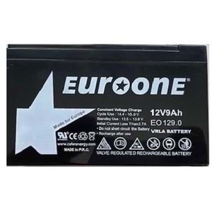 EUROONE EO-129 12 VOLT - 9 AMPER KURU AKÜ