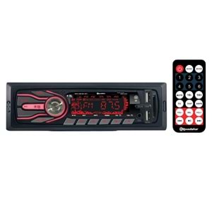 ROADSTAR RDM-422BT 2XUSB/SD/FM/AUX/BT MEKANİKSİZ OTO TEYP 4X50 WATT