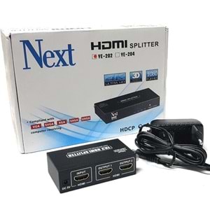 Next YE-202 1x2 HDMI SPLITTER