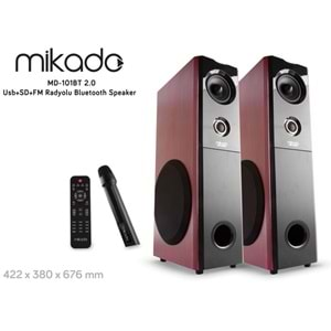 MİKADO MD-101BT BLUETOOTH Aktif Hoparlör (1+1)