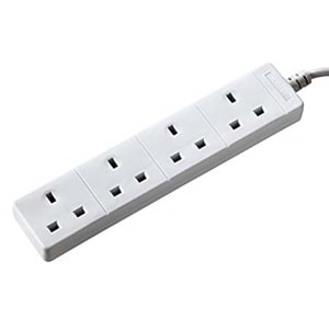 Masterplug Dörtlü Uzatma Kablosuz
