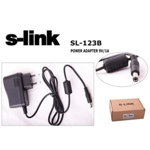 S-LINK SL-123B 9 V - 1 A ADAPTÖR