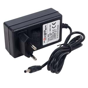 12 VOLT - 3 AMPER VERA YAZAR KASA POS PLASTİK KASA ADAPTÖR 3.5*1.35 UÇ