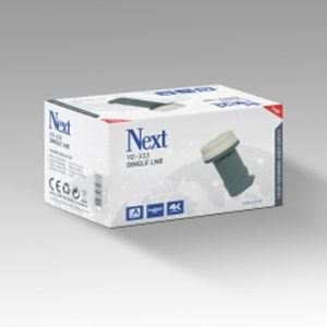 Next YE-333 0,1dB Single Gold LNB