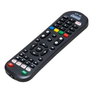 WEKO W-45 NETFLIX TUSLU 4 IN 1 UNIVERSAL TÜM MODELLER ÖGRENEBILEN AKILLI KUMANDA