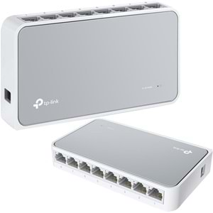 TP-LINK TL-SF1008D 8 PORT 10/100 DESKTOP ETHERNET SWITCH