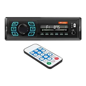 MAGICVOICE MV-5415 ÇİFT USB-SD-FM-AUX-BLUETOOTH UK'LI MEKANİKSİZ OTO TEYP 4 X 55 WATT