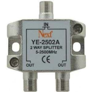 NEXT YE-2502A 1/2 SPLITTER 5-2400 MHZ