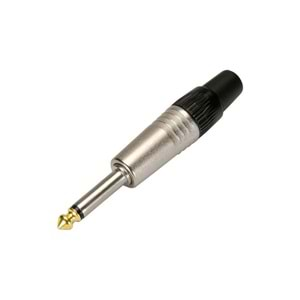 METAL MONO 6.3 MM GİTAR JACK FİŞ