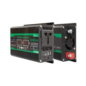 NEWFACE TED300W DİJİTAL EKRAN 12 VOLT 300 WATT MODIFIED SINUS POWER INVERTER