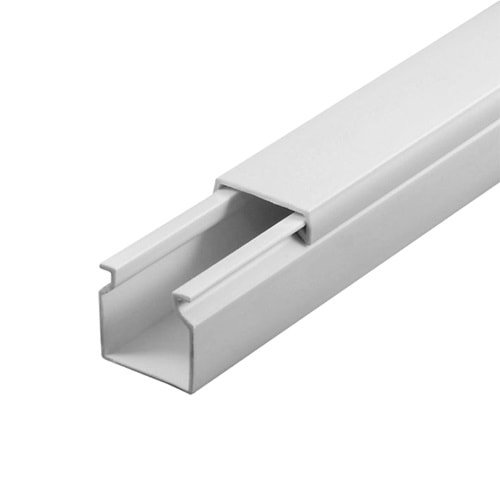 POWERMASTER 16 X 16 YAPIŞKAN BANTLI PVC KABLO KANALI - 1 BOY 2 METRE