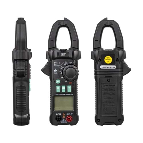POWERMASTER FY212 DIJITAL MULTIMETRE ÖLÇÜ ALETI