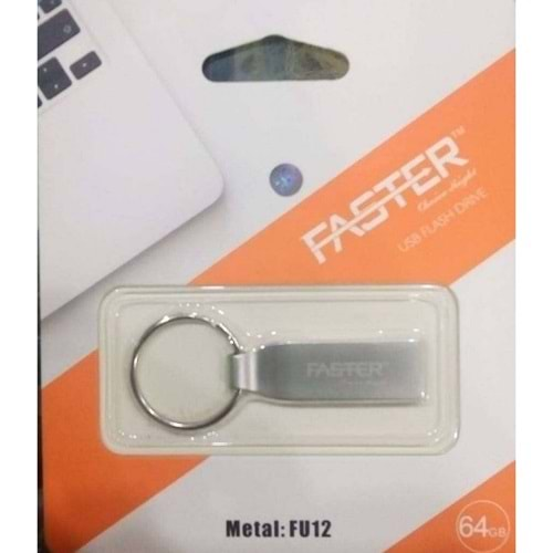 FASTER 64 GB METAL USB FLASH BELLEK