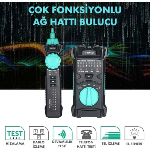 POWERMASTER FY8169 ÇOK FONKSİYONLU KABLO BULUCU