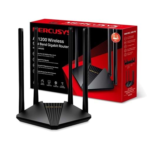 MERCUSYS MR30G DUAL BAND 4 ANTENLI MODEM