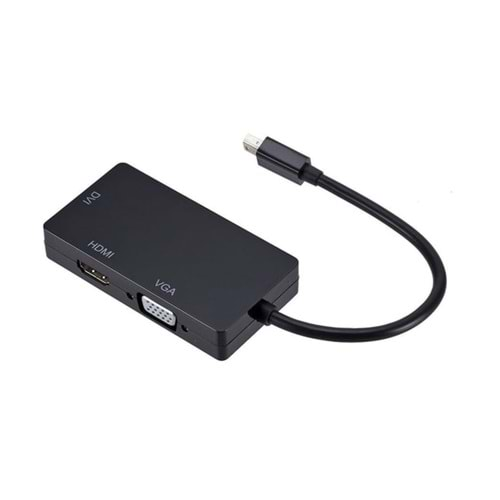 POWERMASTER PM-16102 DISPLAY PORT TO HDMI-VGA-DVI 3 IN 1