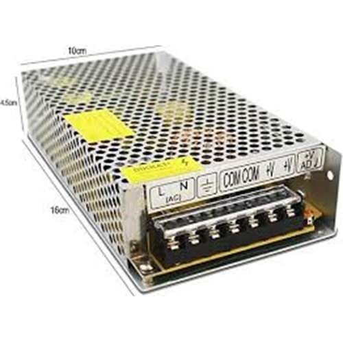 S-LINK 12V 1O A METAL KASA ADAPTÖR