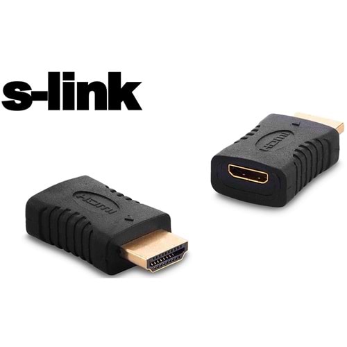 S-link SL-HH68 Gold HDMI F TO Mini HDMI M Adaptör