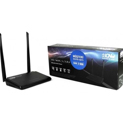 Cnet WNIR3200 4 Port 300Mbps 2 Antenli Geniş Bant Router