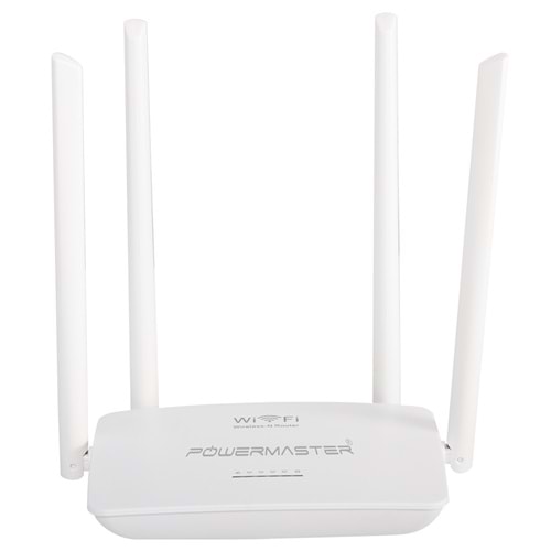 4 ANTENLI POWERMASTER 300 MBPS PWR-08 ACCESS POINT KABLOSUZ ROUTER