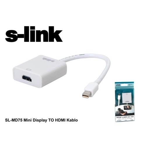 S-link SL-MD75 Mini Display TO HDMI 15CM 15cm