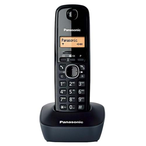 Panasonic KX-TG1611 Dect Telsiz Telefon (Siyah - Gri)