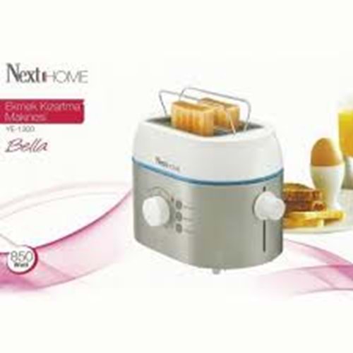 Next Home YE-1300 Bella Ekmek Kızartma Makinesi