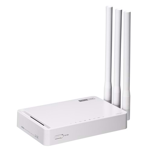 Totolink N302R+ Router WiFi 300Mb/s, 2,4GHz, 5x RJ45 100Mb/s, 3x 5dBi