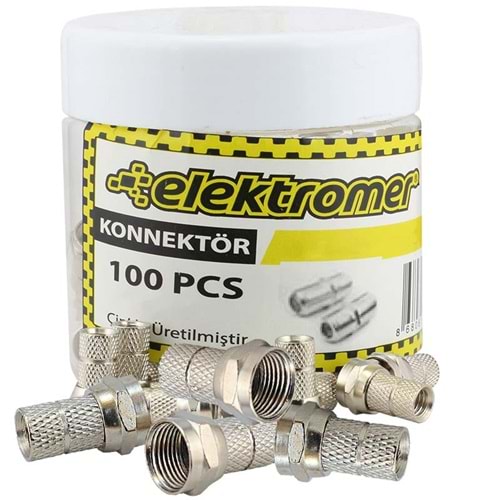 F KONNEKTÖR RG59 DAR 100'LÜ PAKET