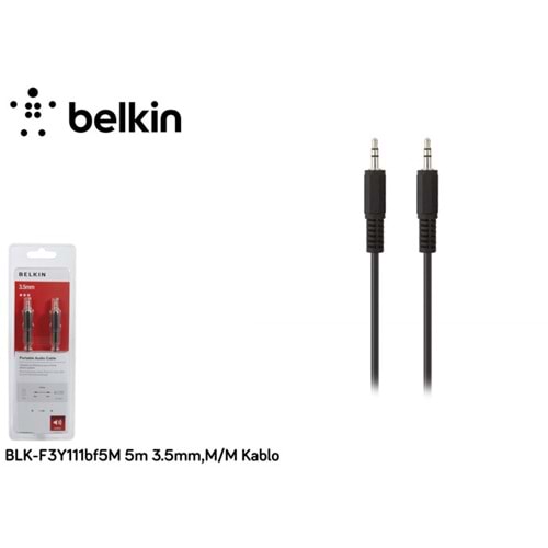 Belkin BLK-F3Y111bf5M 5m 3.5mm,M/M Kablo