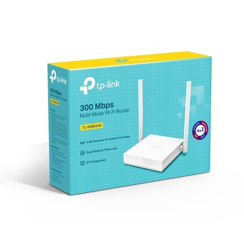 TP-LINK 300 MBPS İKİ ANTENLİ ÇOKLU MOD WİFİ ROUTER